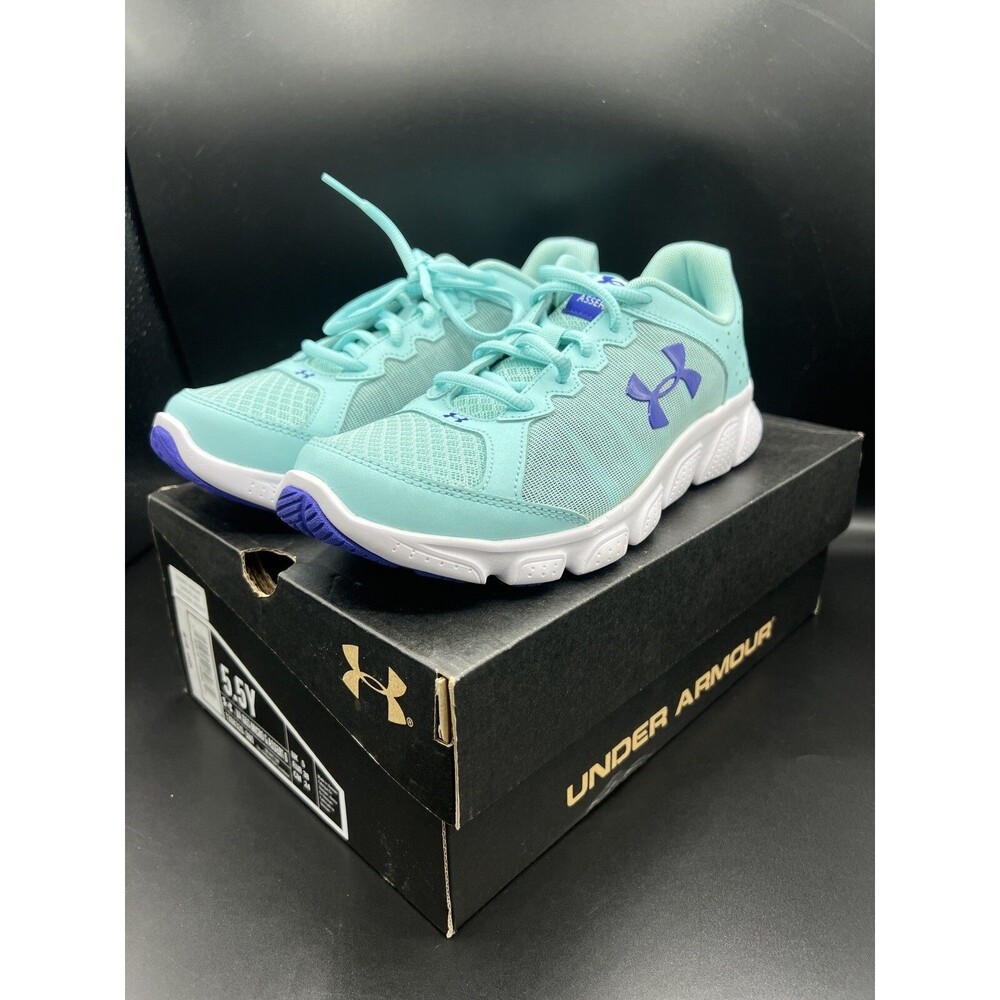 Under Armour Assert 6 Shoes Size 5.5Y / Women’s Size 7 NEW (1266320-300)